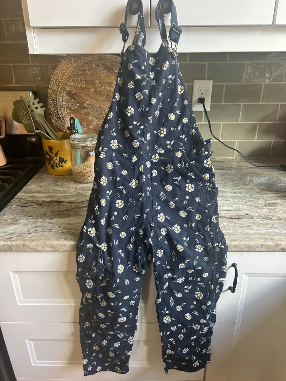 Duluth kids overalls size 7